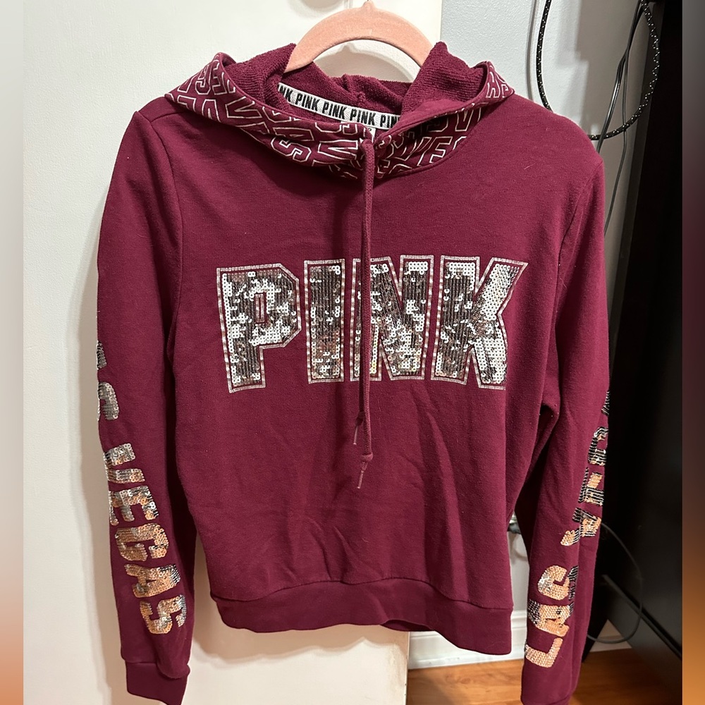 VS Pink Las Vegas Hoodie | Size M